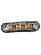 Fristom FT-205 12-24V R65 6 LED Warning Light With Flat and Curved Mounting Pads PN: FT-025
